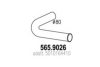 RENAULT 5010164410 Exhaust Pipe